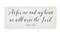 Stupell Industries We Will Serve the Lord Wooden Wall Plaque